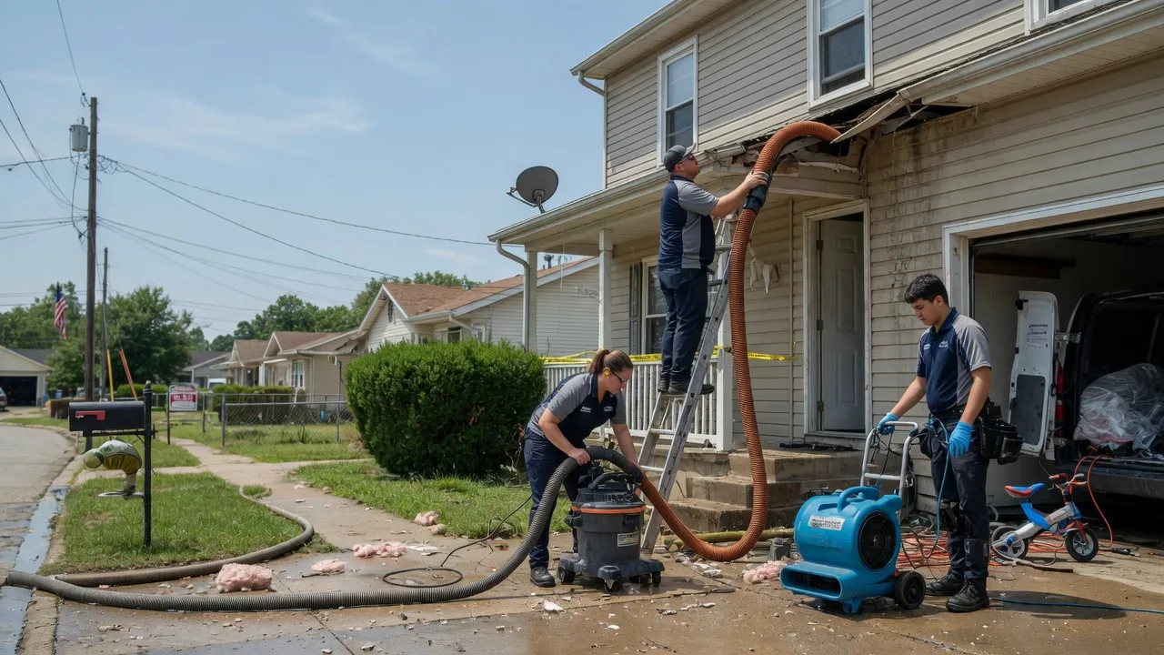 Water Damage Restoration in Omega, OK near me
